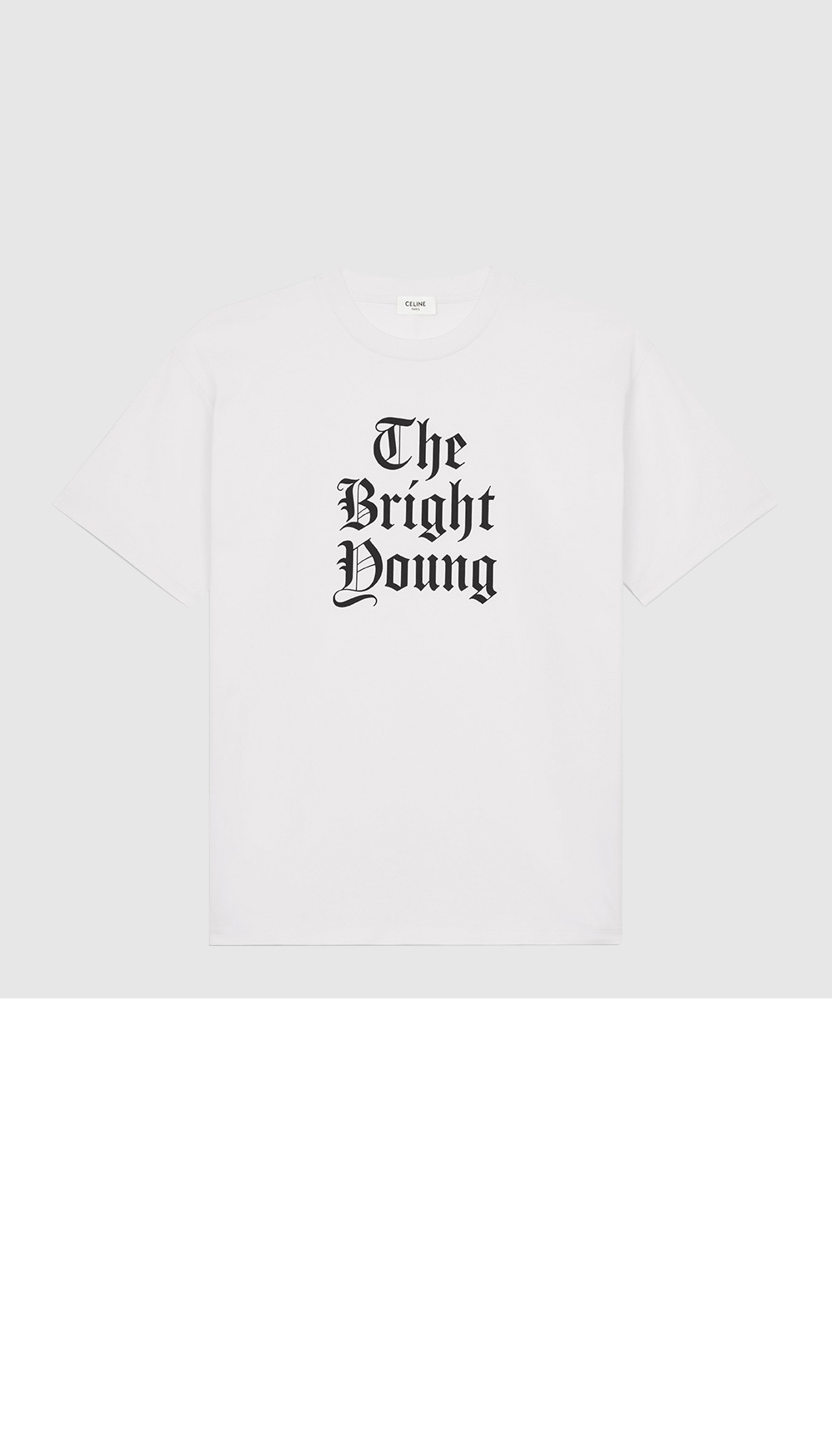 미러급레플리카사이트 | 명품레플리카 전문 쇼핑몰  | 퍼스트원 - 브라이트 영 루즈핏 코튼 저지 티셔츠 > 셀린느