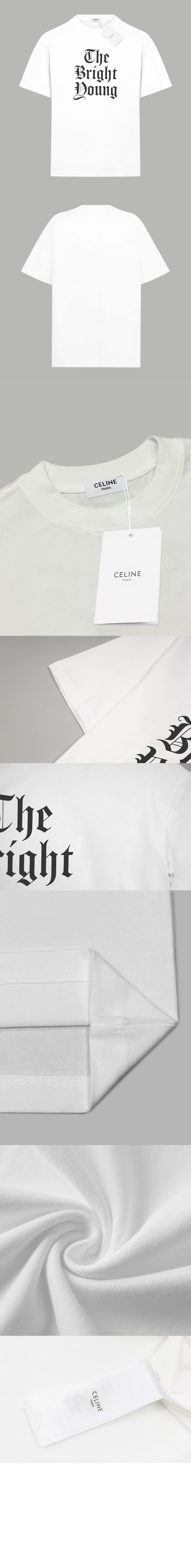 미러급레플리카사이트 | 명품레플리카 전문 쇼핑몰  | 퍼스트원 - 브라이트 영 루즈핏 코튼 저지 티셔츠 > 셀린느