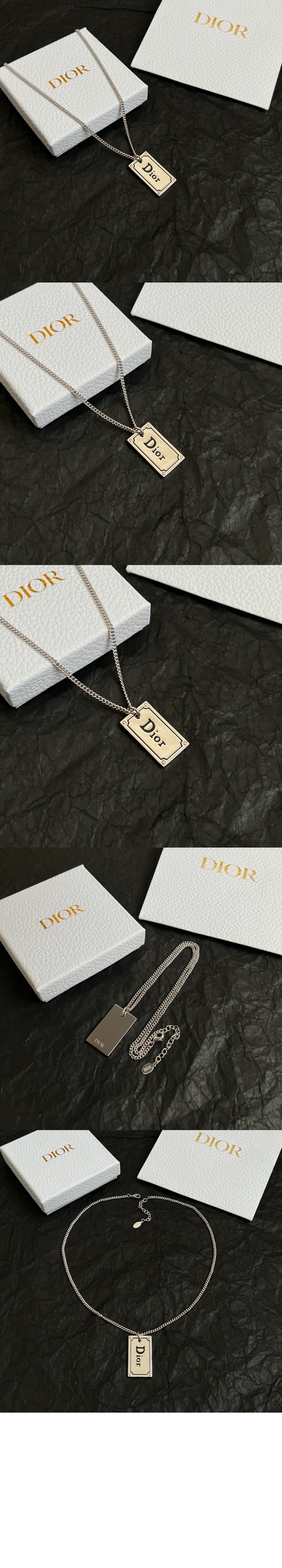 미러급레플리카사이트 | 명품레플리카 전문 쇼핑몰  | 퍼스트원 - 플레이트 펜던트 목걸이 N2909 > 디올