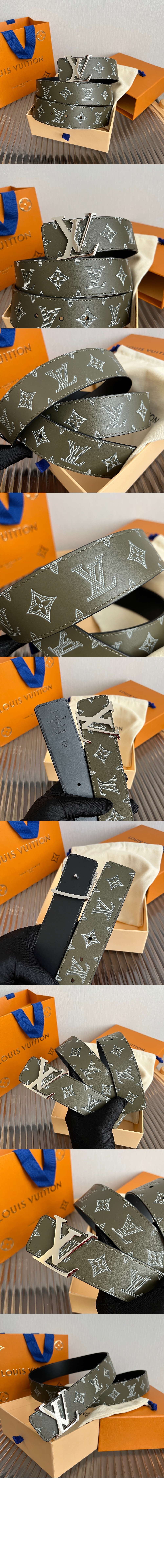 미러급레플리카사이트 | 명품레플리카 전문 쇼핑몰  | 퍼스트원 - 양면 가죽 벨트 M8895U > 루이비통