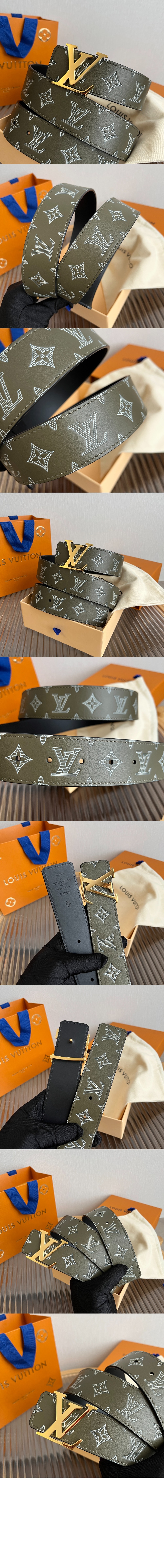 미러급레플리카사이트 | 명품레플리카 전문 쇼핑몰  | 퍼스트원 - 양면 가죽 벨트 M8895U > 루이비통