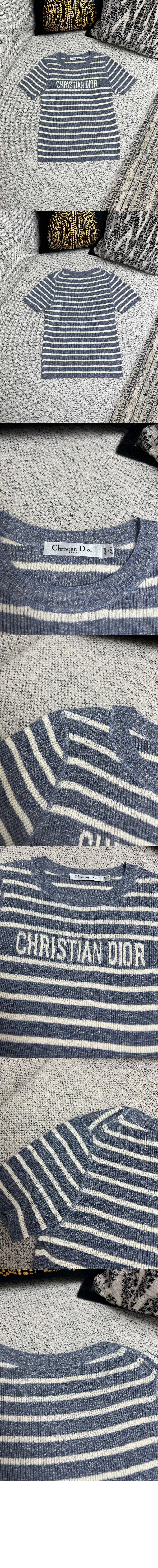 미러급레플리카사이트 | 명품레플리카 전문 쇼핑몰  | 퍼스트원 - Dioriviera 크롭 반소매 스웨터 > 디올