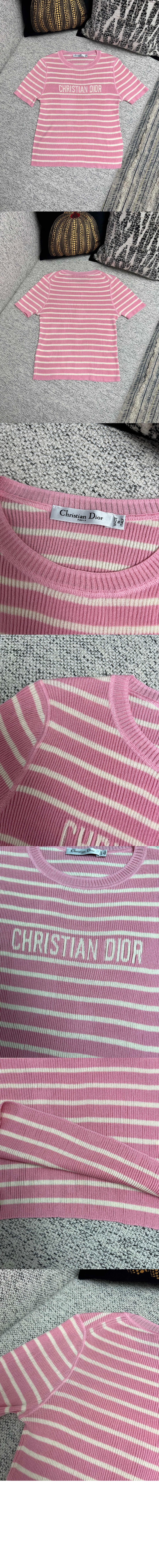 미러급레플리카사이트 | 명품레플리카 전문 쇼핑몰  | 퍼스트원 - Dioriviera 크롭 반소매 스웨터 > 디올