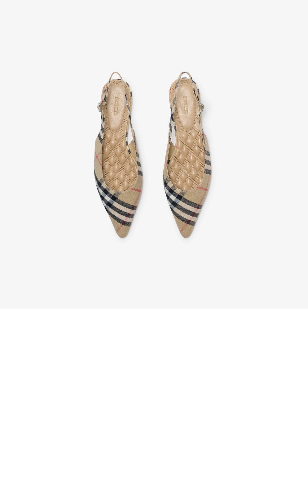 미러급레플리카사이트 | 명품레플리카 전문 쇼핑몰  | 퍼스트원 - 체크 데임 슬링백 발레리나 811314 > 버버리