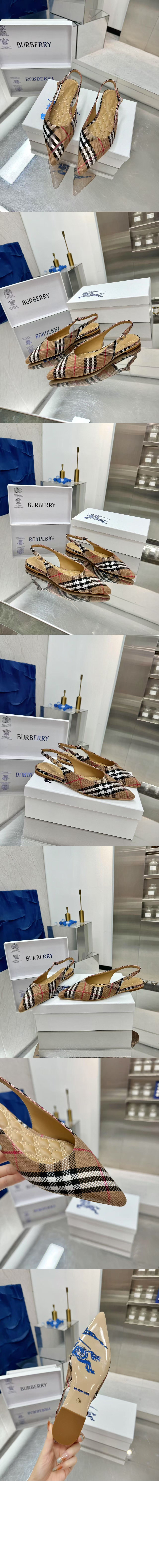 미러급레플리카사이트 | 명품레플리카 전문 쇼핑몰  | 퍼스트원 - 체크 데임 슬링백 발레리나 811314 > 버버리