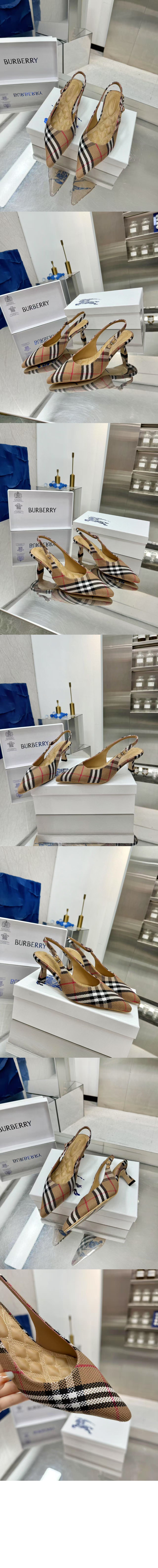 미러급레플리카사이트 | 명품레플리카 전문 쇼핑몰  | 퍼스트원 - 체크 데임 슬링백 펌프스 811256 > 버버리