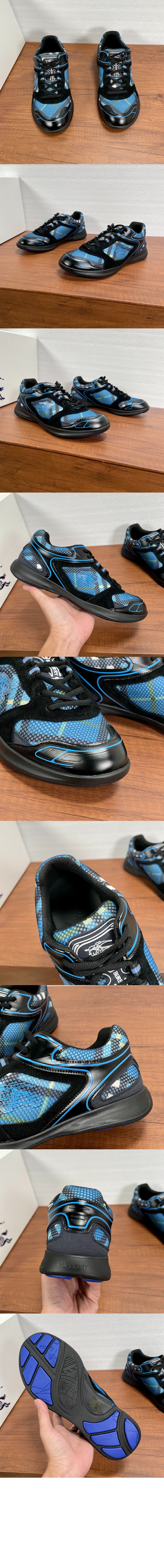 미러급레플리카사이트 | 명품레플리카 전문 쇼핑몰  | 퍼스트원 - 체크 매트릭스 스포츠 스니커즈 811182 > 버버리