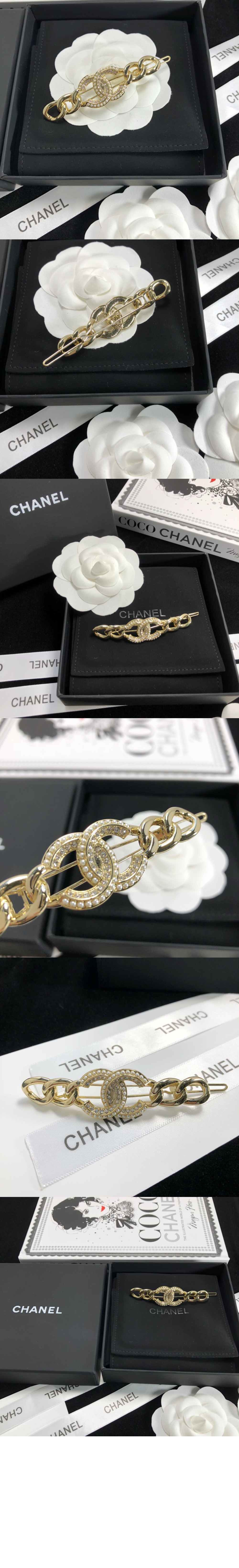 미러급레플리카사이트 | 명품레플리카 전문 쇼핑몰  | 퍼스트원 - CC로고 헤어클립 AB2261 > 샤넬