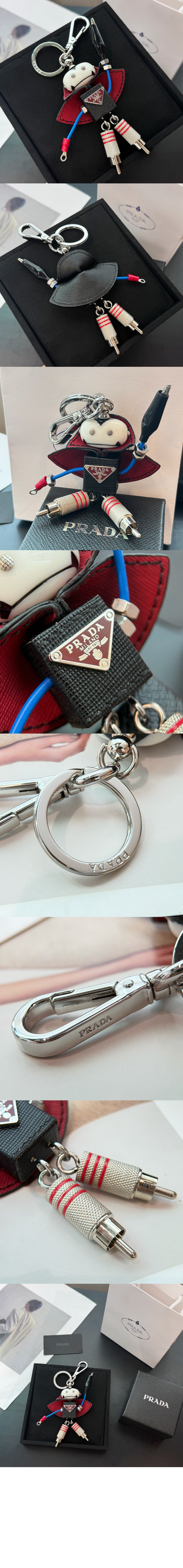 미러급레플리카사이트 | 명품레플리카 전문 쇼핑몰  | 퍼스트원 - Robot 사피아노 가죽 백 참 1TR017 > 프라다