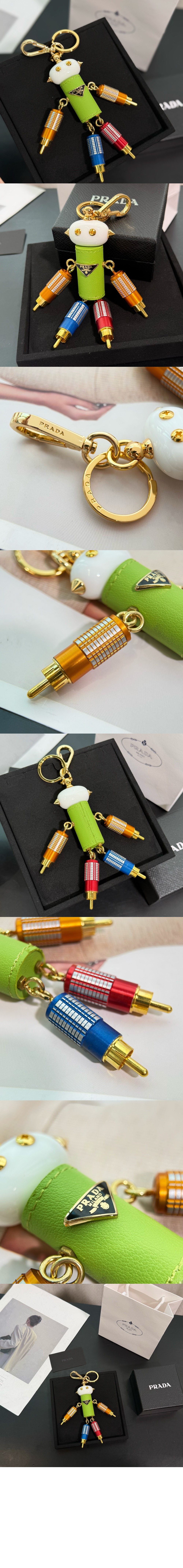 미러급레플리카사이트 | 명품레플리카 전문 쇼핑몰  | 퍼스트원 - Robot 사피아노 가죽 백 참 1TR030 > 프라다