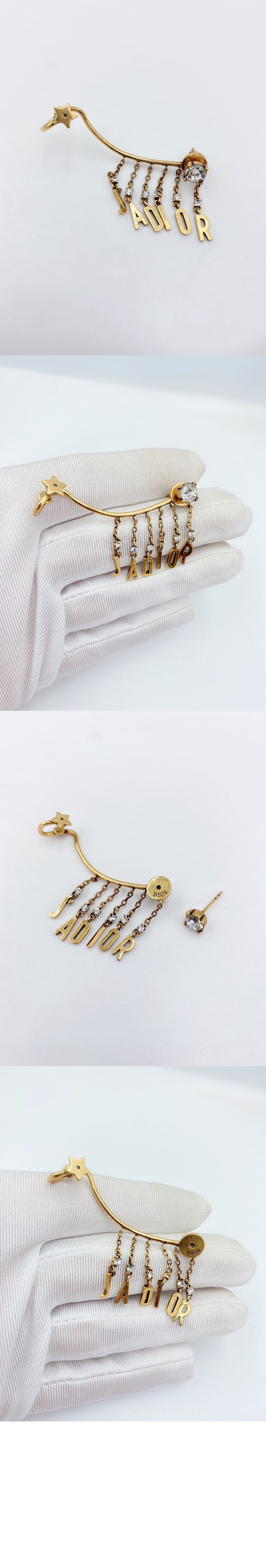 미러급레플리카사이트 | 명품레플리카 전문 쇼핑몰  | 퍼스트원 - 이어커프 레터링 드롭 귀걸이 E1162 > 디올