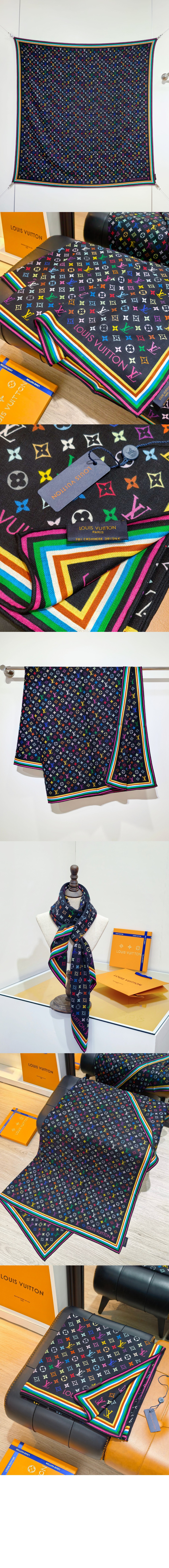 미러급레플리카사이트 | 명품레플리카 전문 쇼핑몰  | 퍼스트원 - LV x TM 모노그램 멀티컬러 숄 M96078 > 루이비통