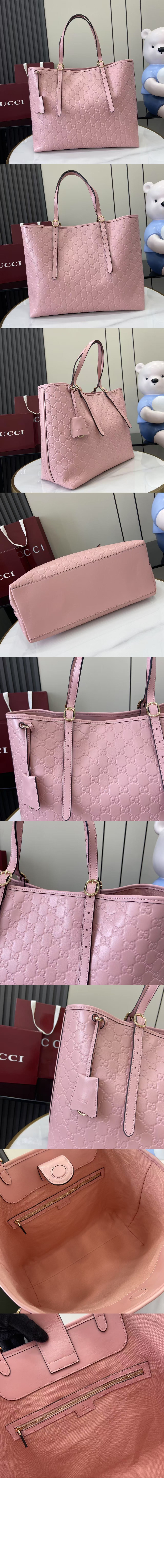 미러급레플리카사이트 | 명품레플리카 전문 쇼핑몰  | 퍼스트원 - GG 엠블럼 대형 토트백 ‎847455 > 구찌