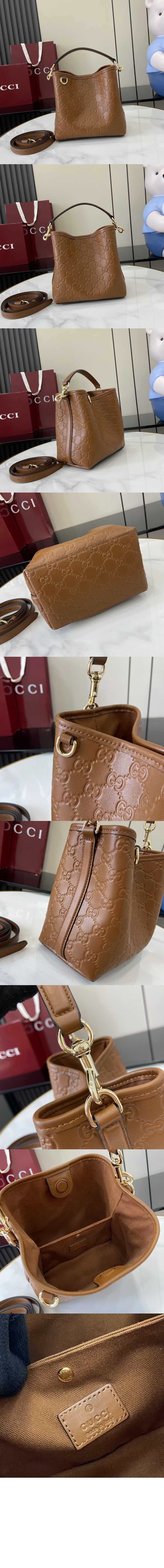 미러급레플리카사이트 | 명품레플리카 전문 쇼핑몰  | 퍼스트원 - GG 엠블럼 스몰 버킷백 ‎815118 > 구찌