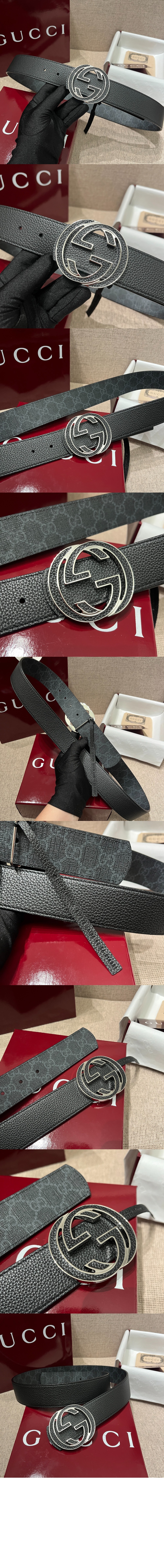 미러급레플리카사이트 | 명품레플리카 전문 쇼핑몰  | 퍼스트원 - 인터로킹 G 버클 리버서블 벨트 812273 > 구찌