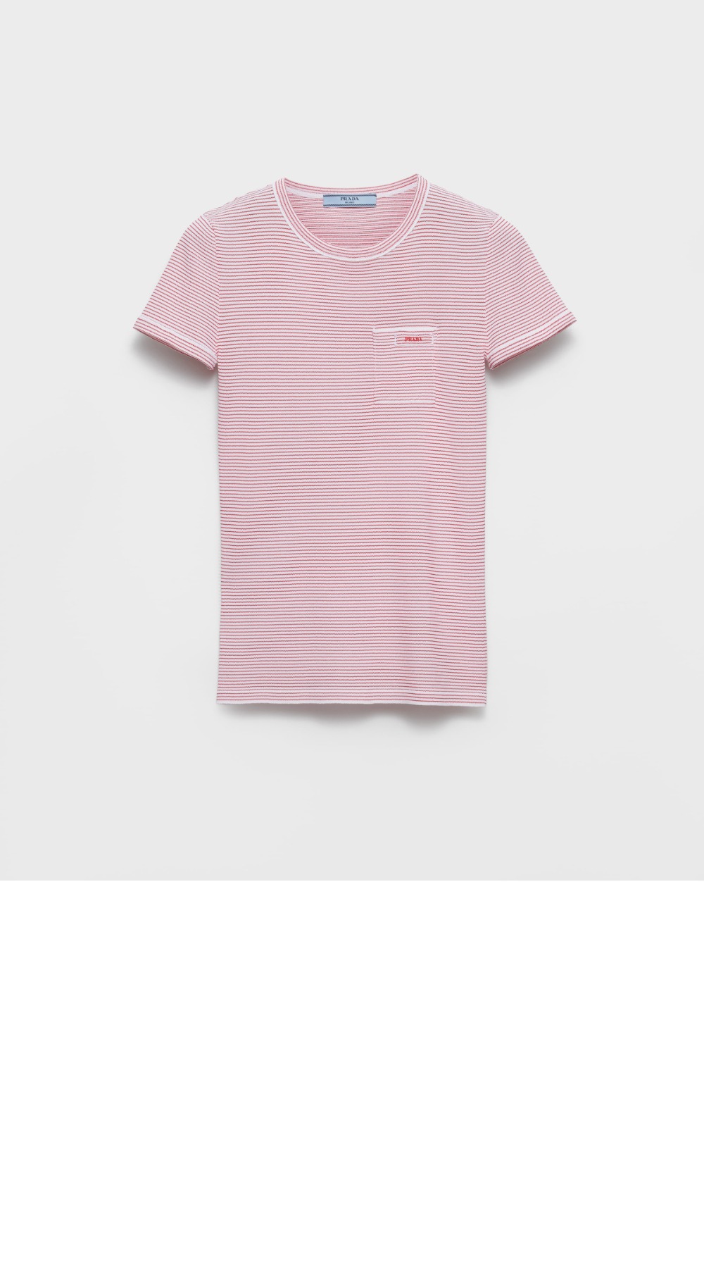 미러급레플리카사이트 | 명품레플리카 전문 쇼핑몰  | 퍼스트원 - 스트라이프 크루넥 스웨터 > 프라다