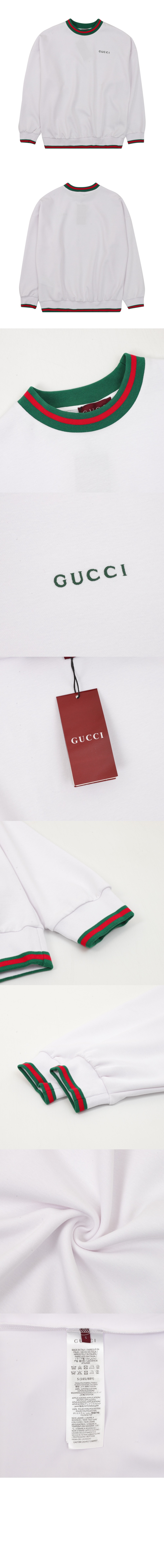 미러급레플리카사이트 | 명품레플리카 전문 쇼핑몰  | 퍼스트원 - 웨빙 피케 스웨트셔츠 > 구찌