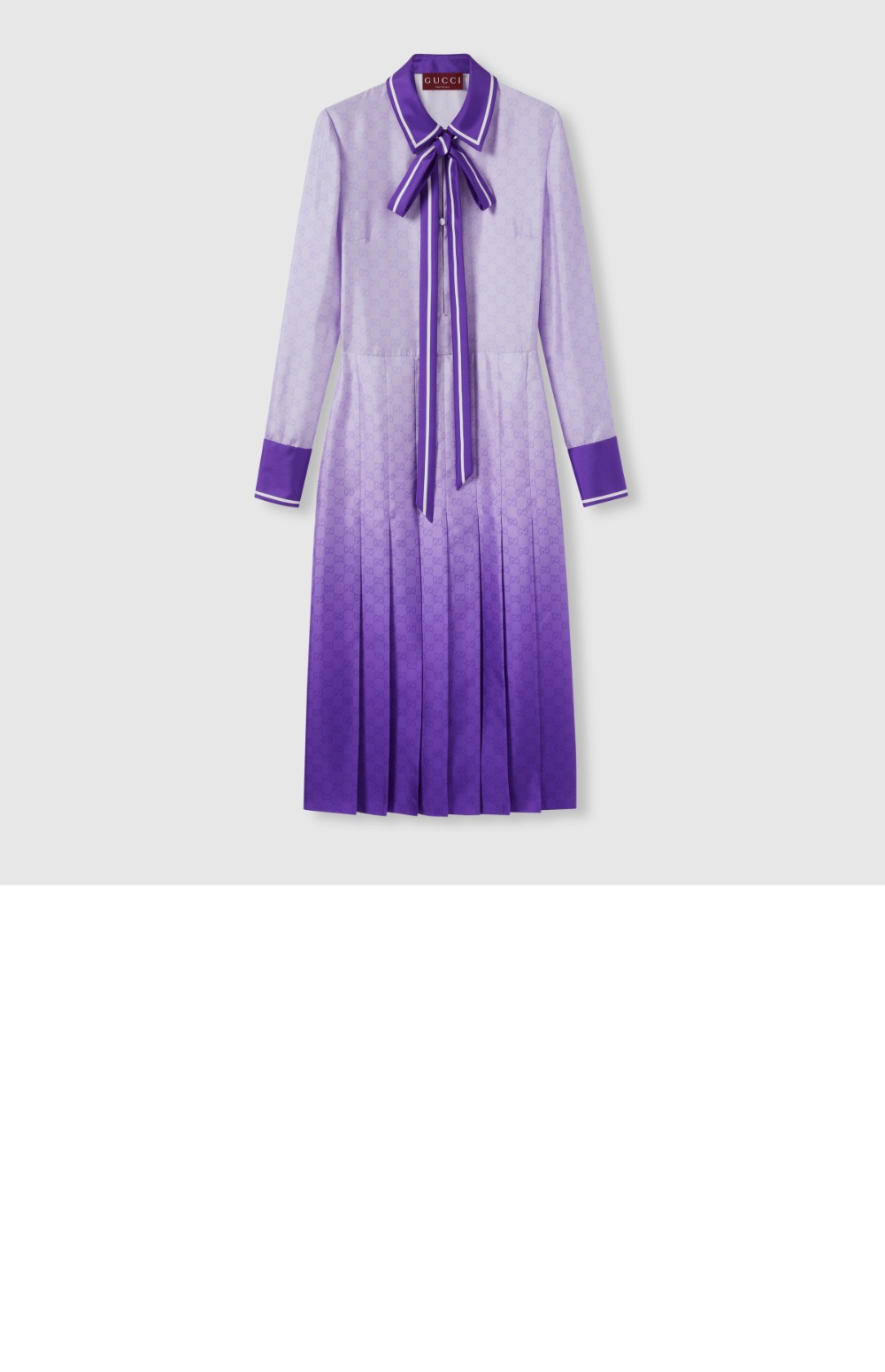 미러급레플리카사이트 | 명품레플리카 전문 쇼핑몰  | 퍼스트원 - 프린트 실크 드레스 > 구찌