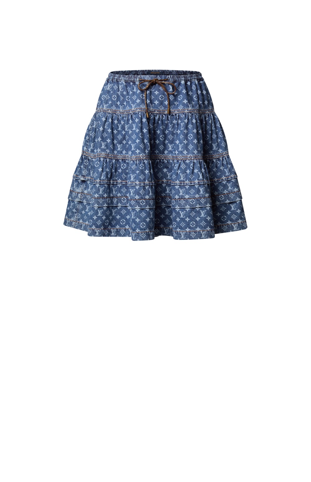 미러급레플리카사이트 | 명품레플리카 전문 쇼핑몰  | 퍼스트원 - 모노그램 데님 티어드 스커트 > 루이비통