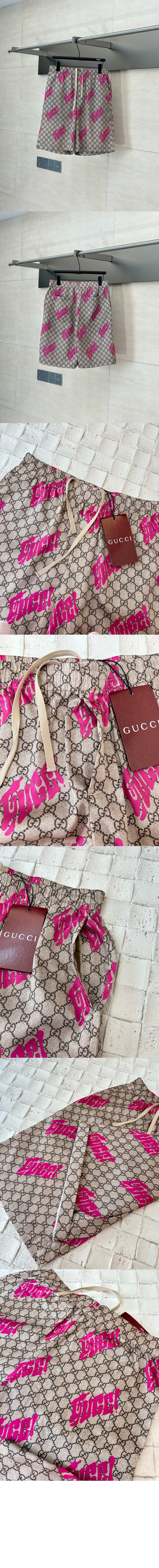 미러급레플리카사이트 | 명품레플리카 전문 쇼핑몰  | 퍼스트원 - 프린트 트윌 멀버리 실크 쇼츠 > 구찌