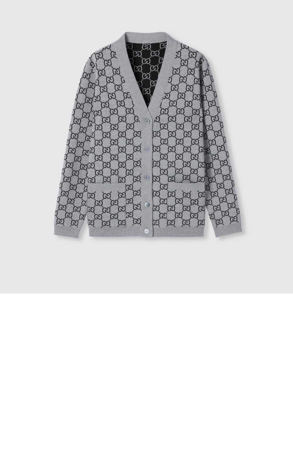 미러급레플리카사이트 | 명품레플리카 전문 쇼핑몰  | 퍼스트원 - 리버서블 GG 울 자카드 가디건 > 구찌