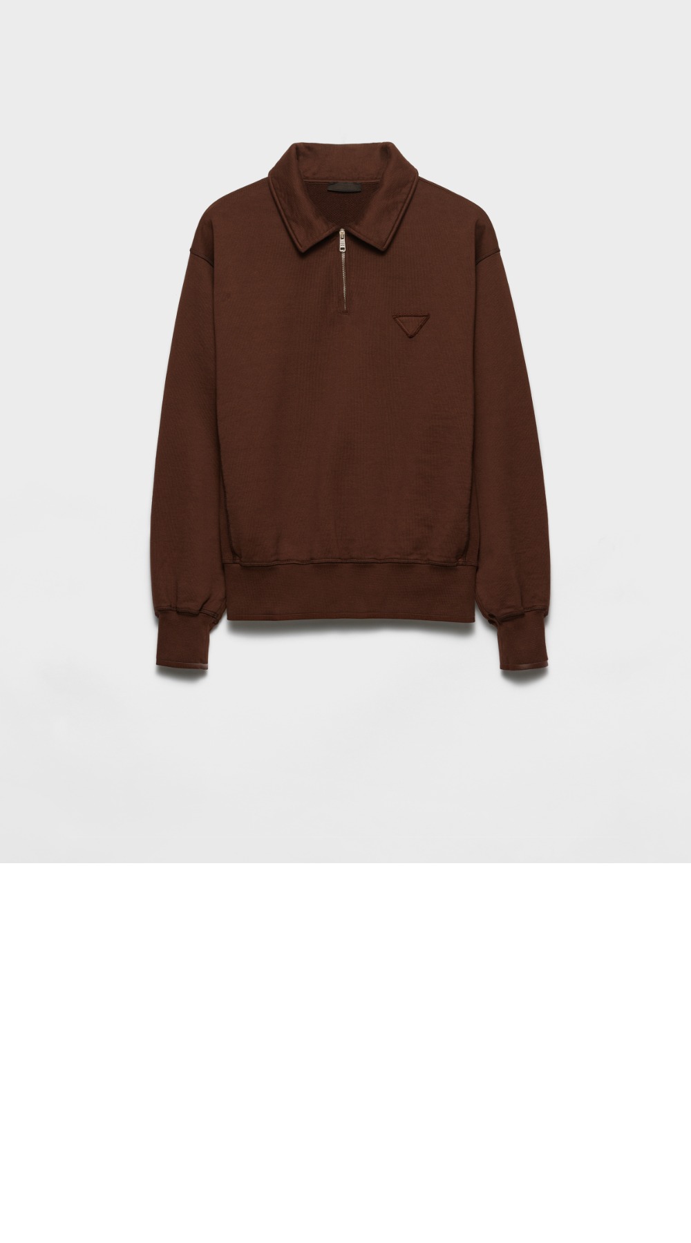 미러급레플리카사이트 | 명품레플리카 전문 쇼핑몰  | 퍼스트원 - 코튼 플리스 폴로 셔츠 > 프라다