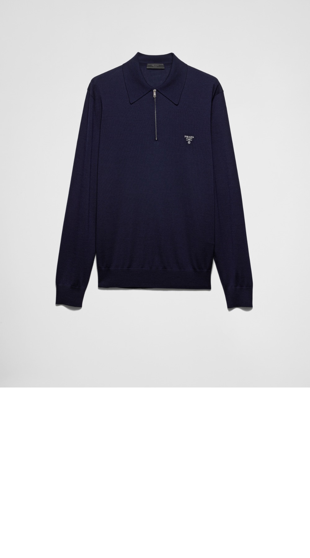 미러급레플리카사이트 | 명품레플리카 전문 쇼핑몰  | 퍼스트원 - 극세 울 폴로 셔츠 > 프라다