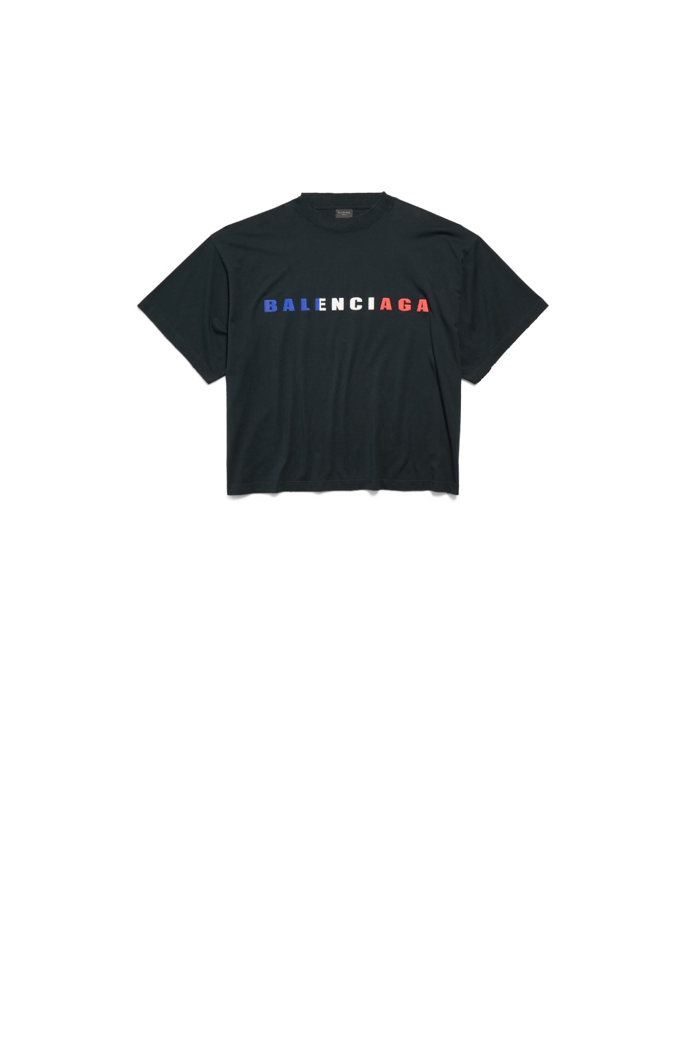 미러급레플리카사이트 | 명품레플리카 전문 쇼핑몰  | 퍼스트원 - 프랑스 쇼트 슬리브 크롭 티셔츠 > 발렌시아가