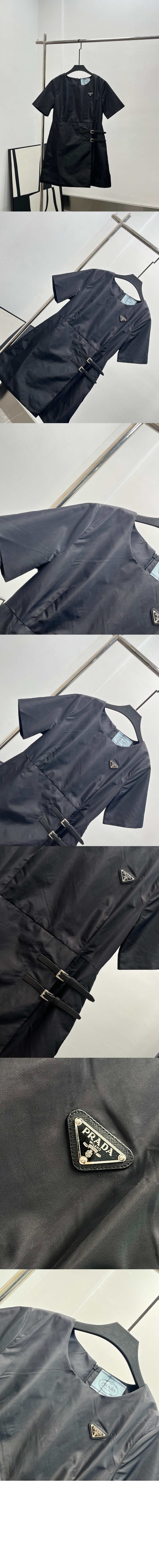 미러급레플리카사이트 | 명품레플리카 전문 쇼핑몰  | 퍼스트원 - 리나일론 미니드레스 > 프라다