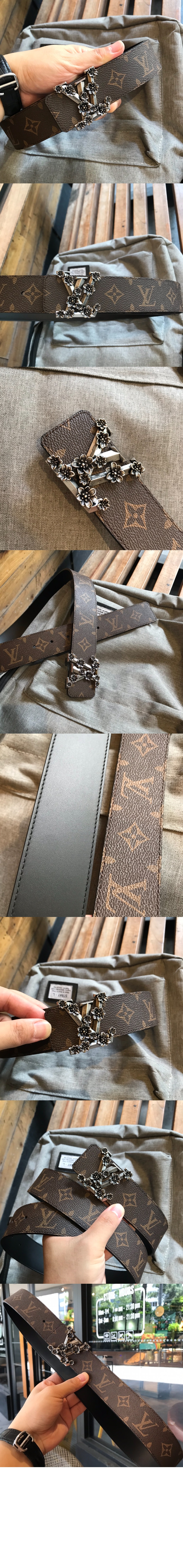 미러급레플리카사이트 | 명품레플리카 전문 쇼핑몰  | 퍼스트원 - 파이러미드 플라워 양면 벨트 M0500U > 루이비통