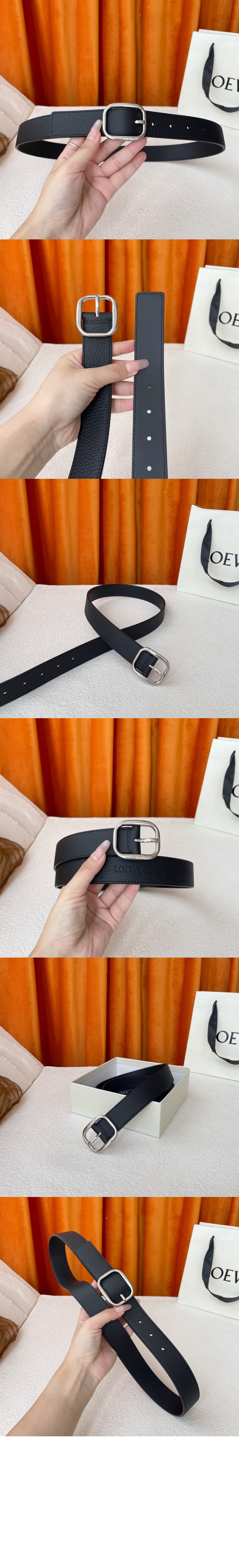 미러급레플리카사이트 | 명품레플리카 전문 쇼핑몰  | 퍼스트원 - 송아지 가죽 원형 벨트 > 로에베