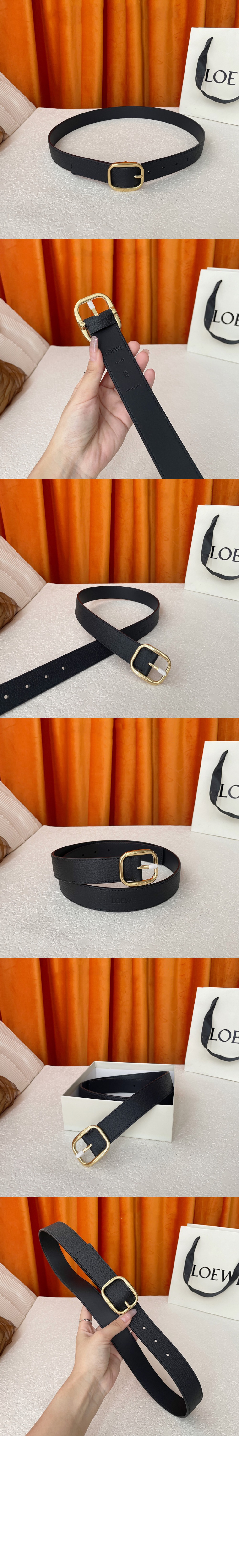 미러급레플리카사이트 | 명품레플리카 전문 쇼핑몰  | 퍼스트원 - 송아지 가죽 원형 벨트 > 로에베