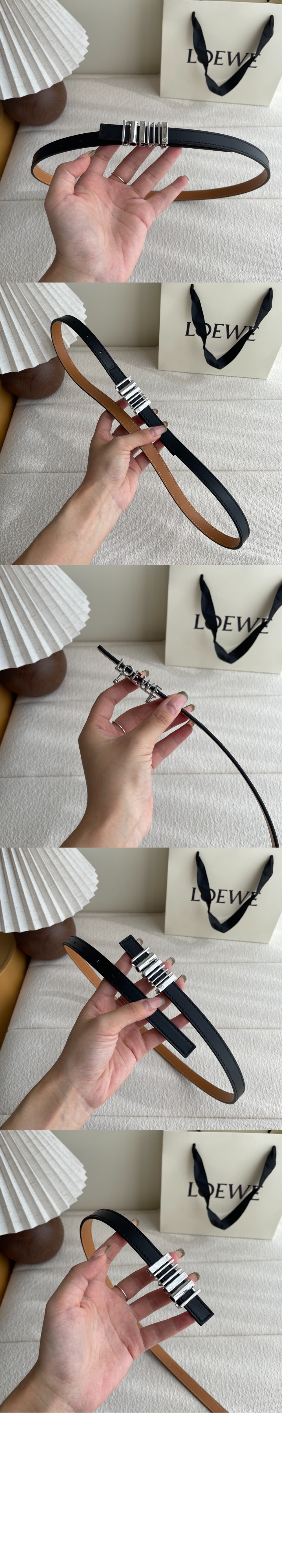 미러급레플리카사이트 | 명품레플리카 전문 쇼핑몰  | 퍼스트원 - 클래식 송아지 가죽의 둥근 소프트 벨트 > 로에베