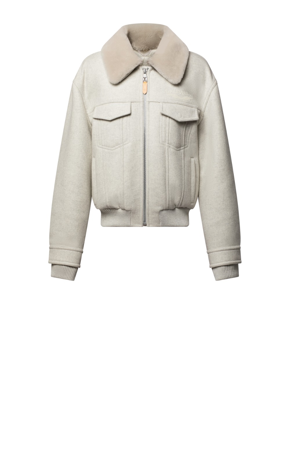 미러급레플리카사이트 | 명품레플리카 전문 쇼핑몰  | 퍼스트원 - 울 블루종 위드 시어링 칼라 > 루이비통