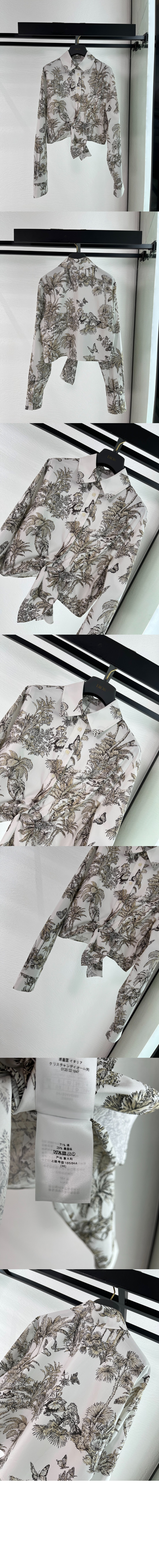 미러급레플리카사이트 | 명품레플리카 전문 쇼핑몰  | 퍼스트원 - Dioriviera 타이 크롭 블라우스 > 디올