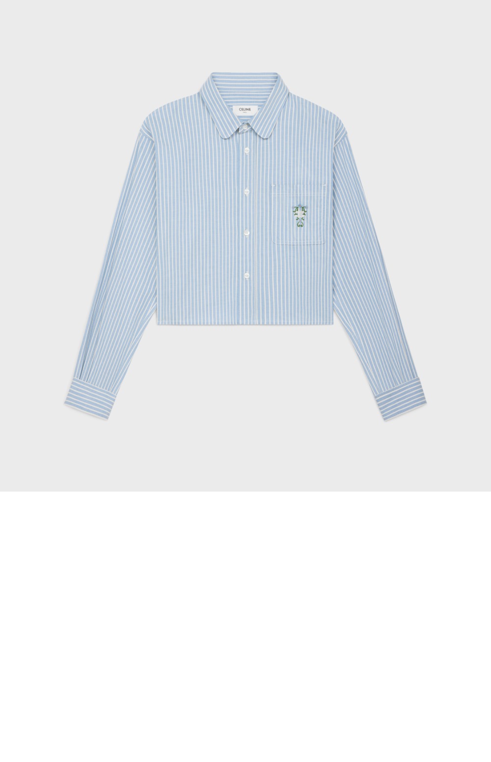 미러급레플리카사이트 | 명품레플리카 전문 쇼핑몰  | 퍼스트원 - 크롭 셔츠 > 셀린느