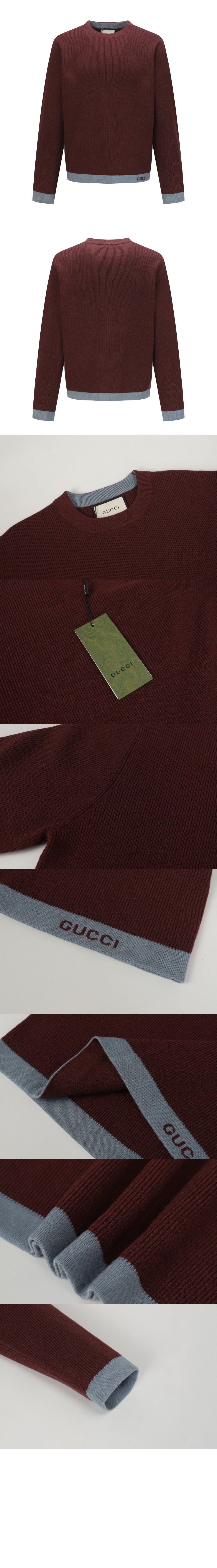 미러급레플리카사이트 | 명품레플리카 전문 쇼핑몰  | 퍼스트원 - 인타르시아 울 스웨터 > 구찌