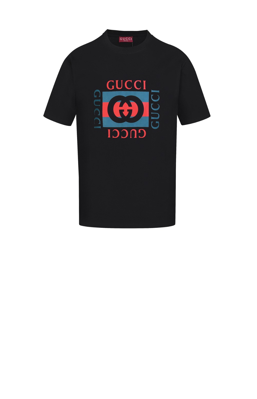 미러급레플리카사이트 | 명품레플리카 전문 쇼핑몰  | 퍼스트원 - 프린트 코튼 저지 티셔츠 > 구찌