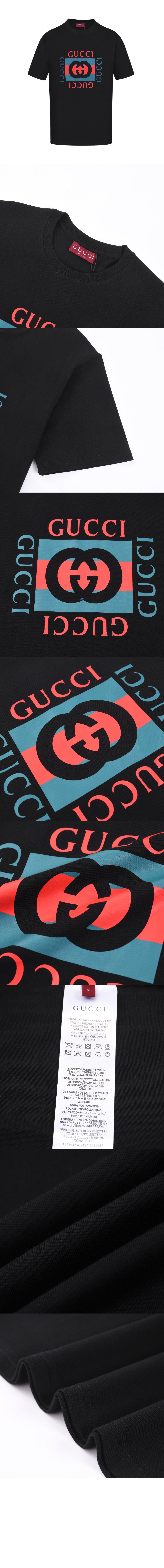 미러급레플리카사이트 | 명품레플리카 전문 쇼핑몰  | 퍼스트원 - 프린트 코튼 저지 티셔츠 > 구찌