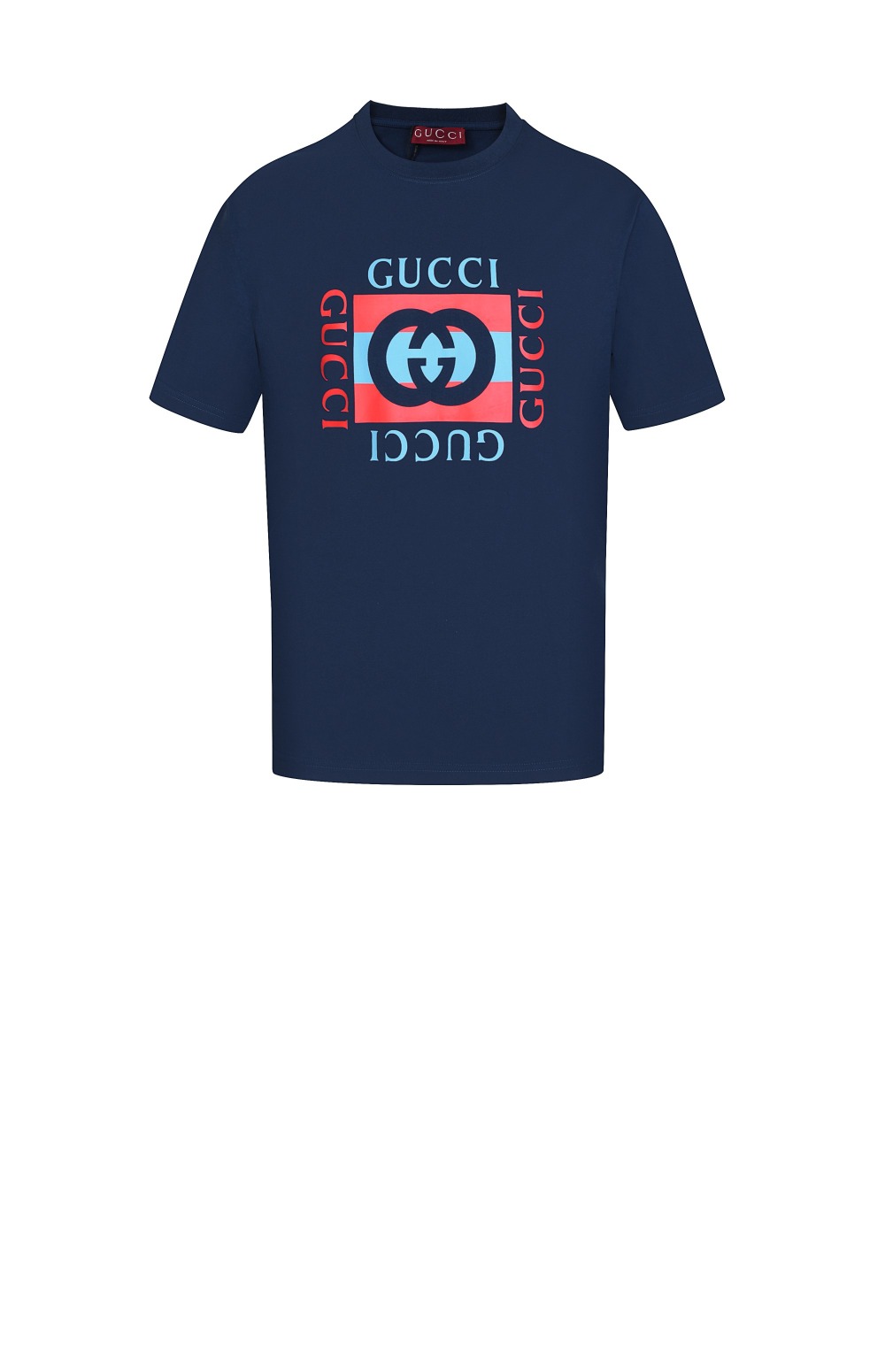 미러급레플리카사이트 | 명품레플리카 전문 쇼핑몰  | 퍼스트원 - 프린트 코튼 저지 티셔츠 > 구찌