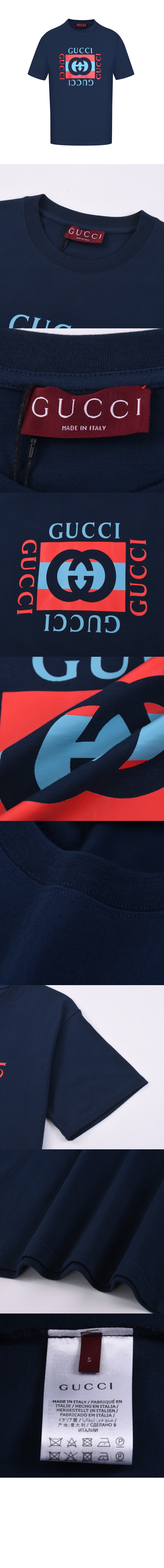 미러급레플리카사이트 | 명품레플리카 전문 쇼핑몰  | 퍼스트원 - 프린트 코튼 저지 티셔츠 > 구찌