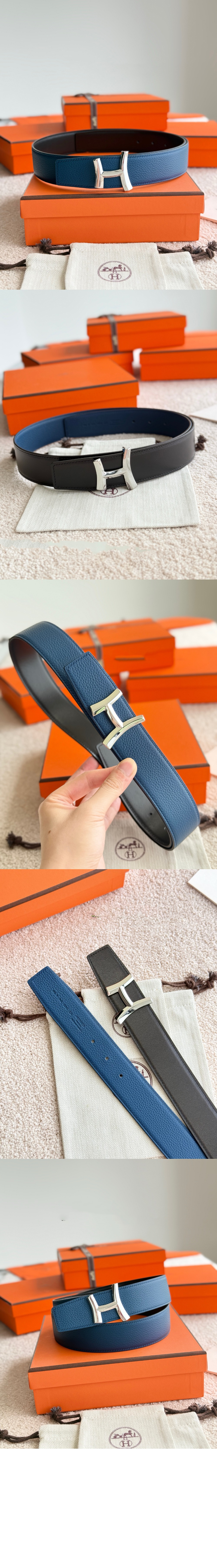 미러급레플리카사이트 | 명품레플리카 전문 쇼핑몰  | 퍼스트원 - 버클 및 리버서블 가죽 스트랩 벨트 > 에르메스
