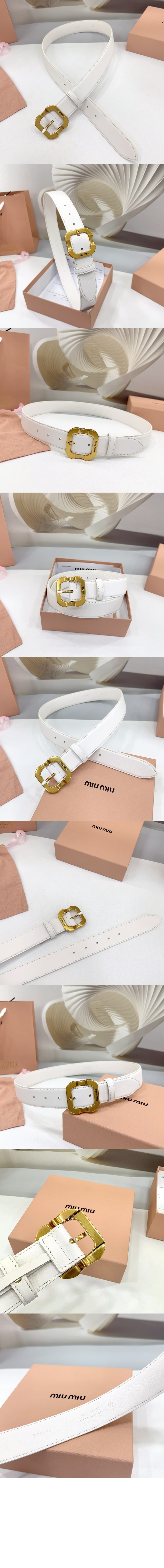 미러급레플리카사이트 | 명품레플리카 전문 쇼핑몰  | 퍼스트원 - 가죽 벨트 5CC663 > 미우미우