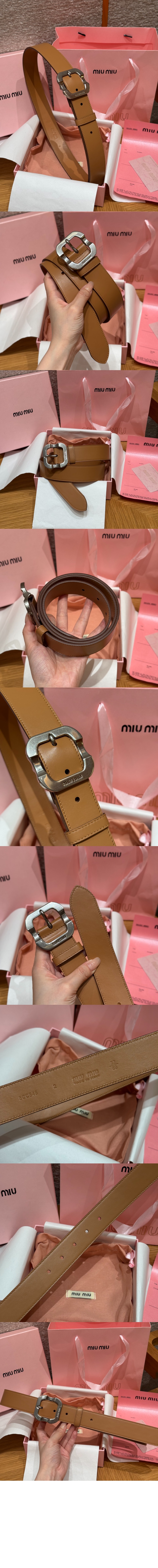 미러급레플리카사이트 | 명품레플리카 전문 쇼핑몰  | 퍼스트원 - 가죽 벨트 5CC663 > 미우미우