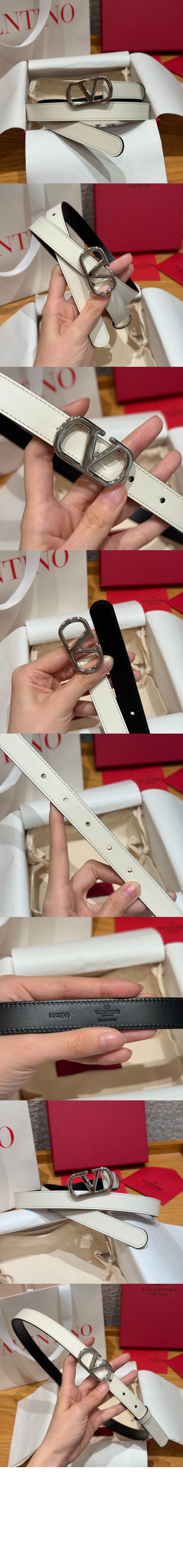 미러급레플리카사이트 | 명품레플리카 전문 쇼핑몰  | 퍼스트원 - 반짝이는 송아지 가죽의 브이로고 시그니처 벨트 > 발렌티노