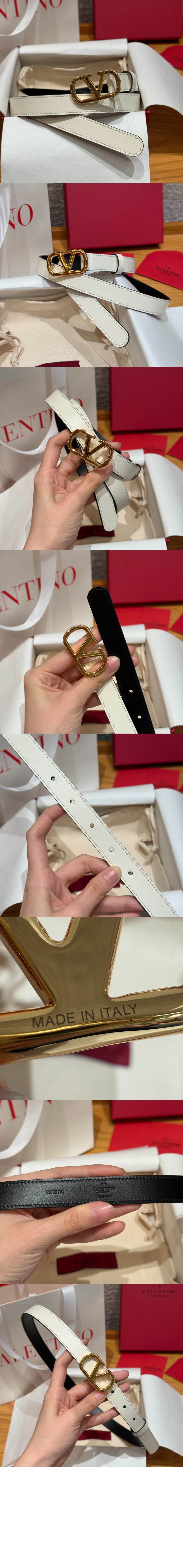 미러급레플리카사이트 | 명품레플리카 전문 쇼핑몰  | 퍼스트원 - 반짝이는 송아지 가죽의 브이로고 시그니처 벨트 > 발렌티노