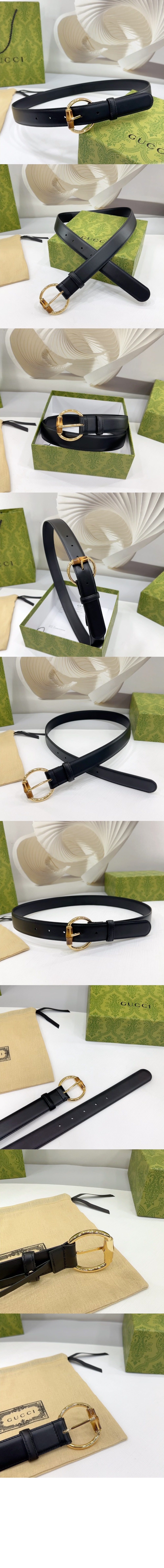 미러급레플리카사이트 | 명품레플리카 전문 쇼핑몰  | 퍼스트원 - 뱀부 디테일 버클 벨트 827814 > 구찌