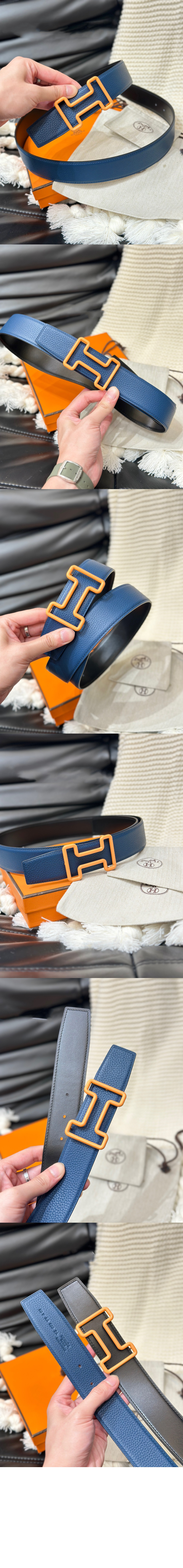 미러급레플리카사이트 | 명품레플리카 전문 쇼핑몰  | 퍼스트원 - Tonight Color 벨트 버클 리버서블 가죽 스트랩 > 에르메스