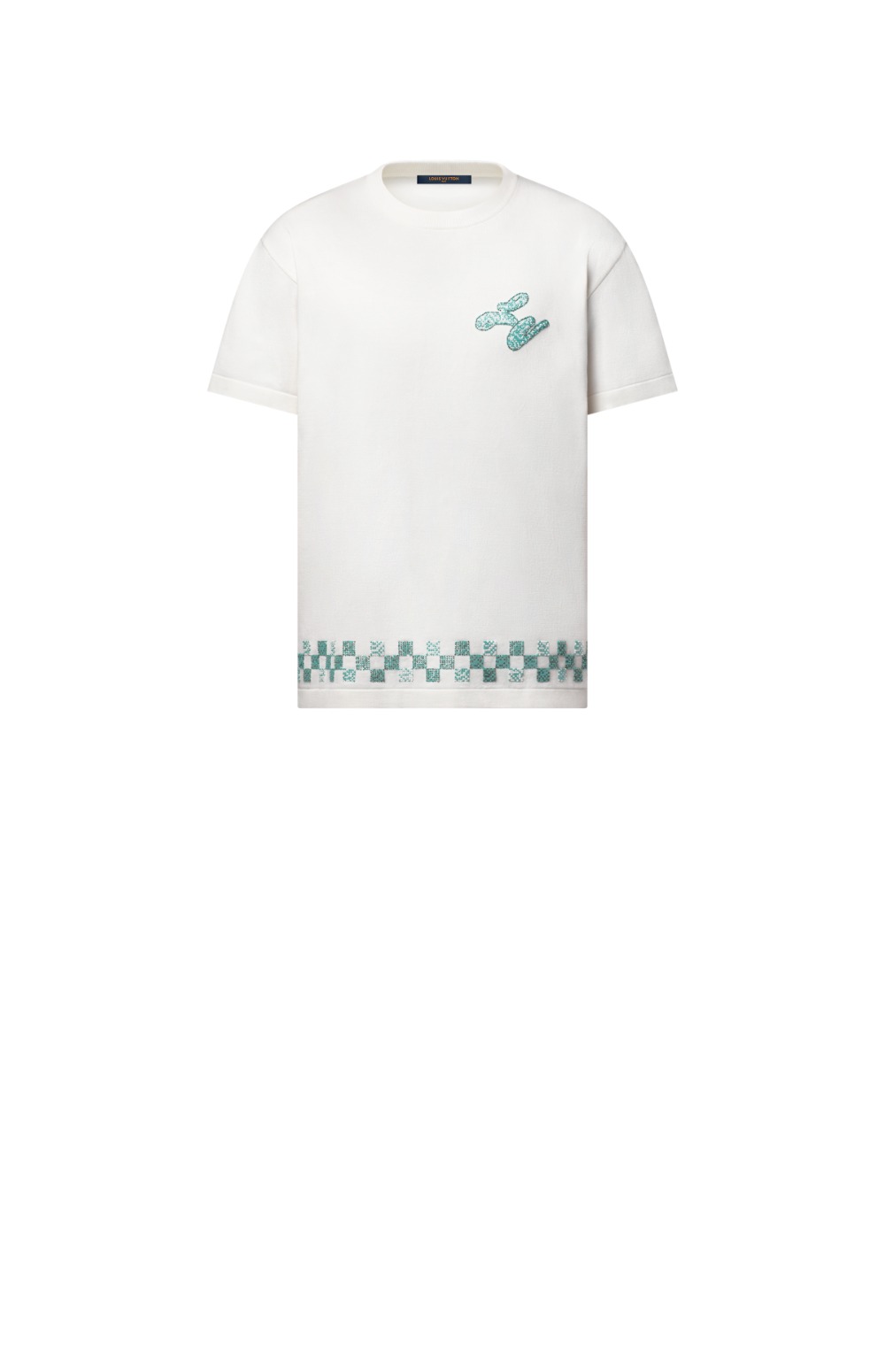 미러급레플리카사이트 | 명품레플리카 전문 쇼핑몰  | 퍼스트원 - 엠벨리시드 쇼트 슬리브드 크루넥 > 루이비통