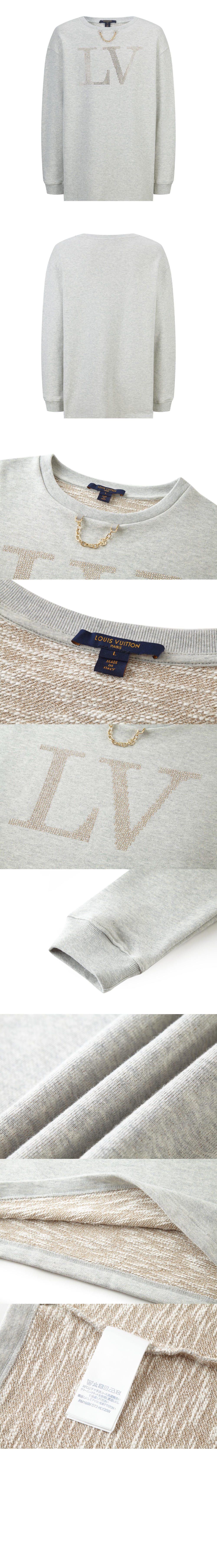 미러급레플리카사이트 | 명품레플리카 전문 쇼핑몰  | 퍼스트원 - 라인스톤 시그니처 스웨터 > 루이비통